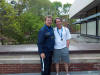 Steve Stone, Mike Untrauer, Gold medalists Men's Doubles 50-54, overall 1st Place